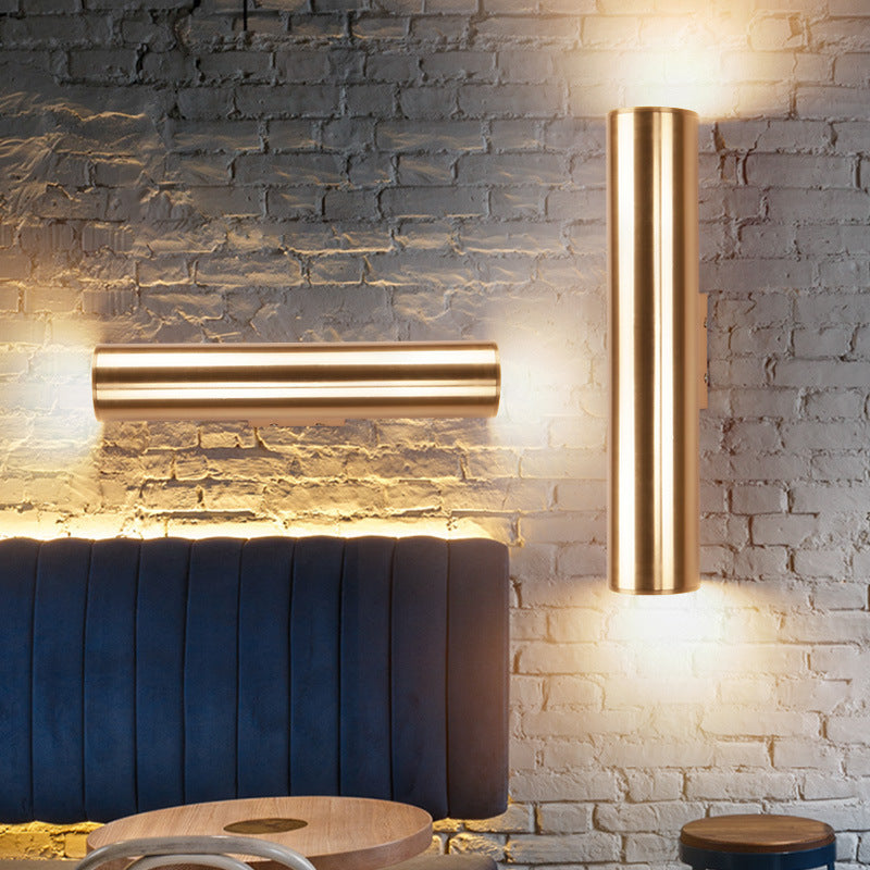 Vintage Iron Wall Sconce – Rustic Wall Lamp – Compact Warm LED Lighting – Indoor Wall Lights 6