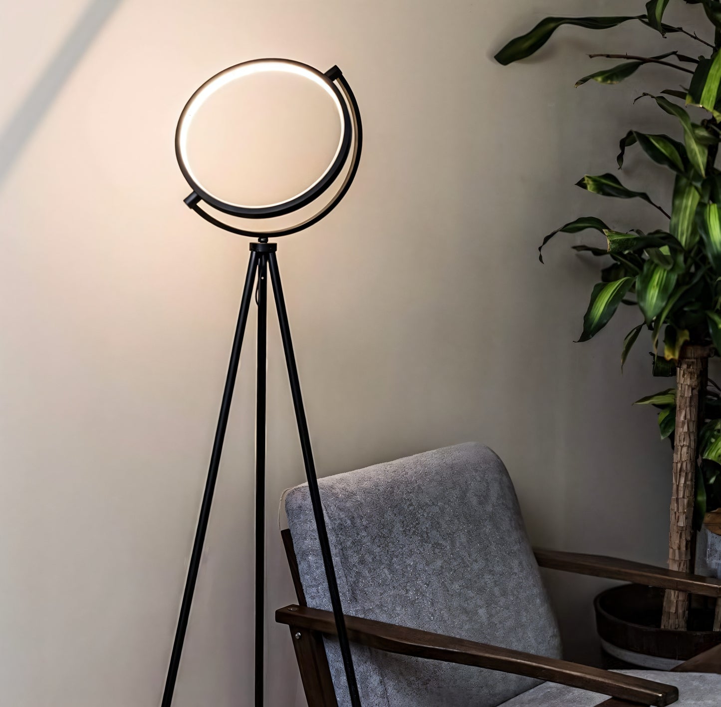 Supplementary Aluminum Floor Lamp