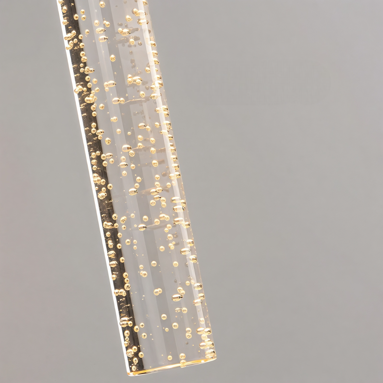 Crystal Rod Wall Lamp – Vertical Bubble Design – Energy-Efficient LED Sconce – Modern Wall Lighting 5