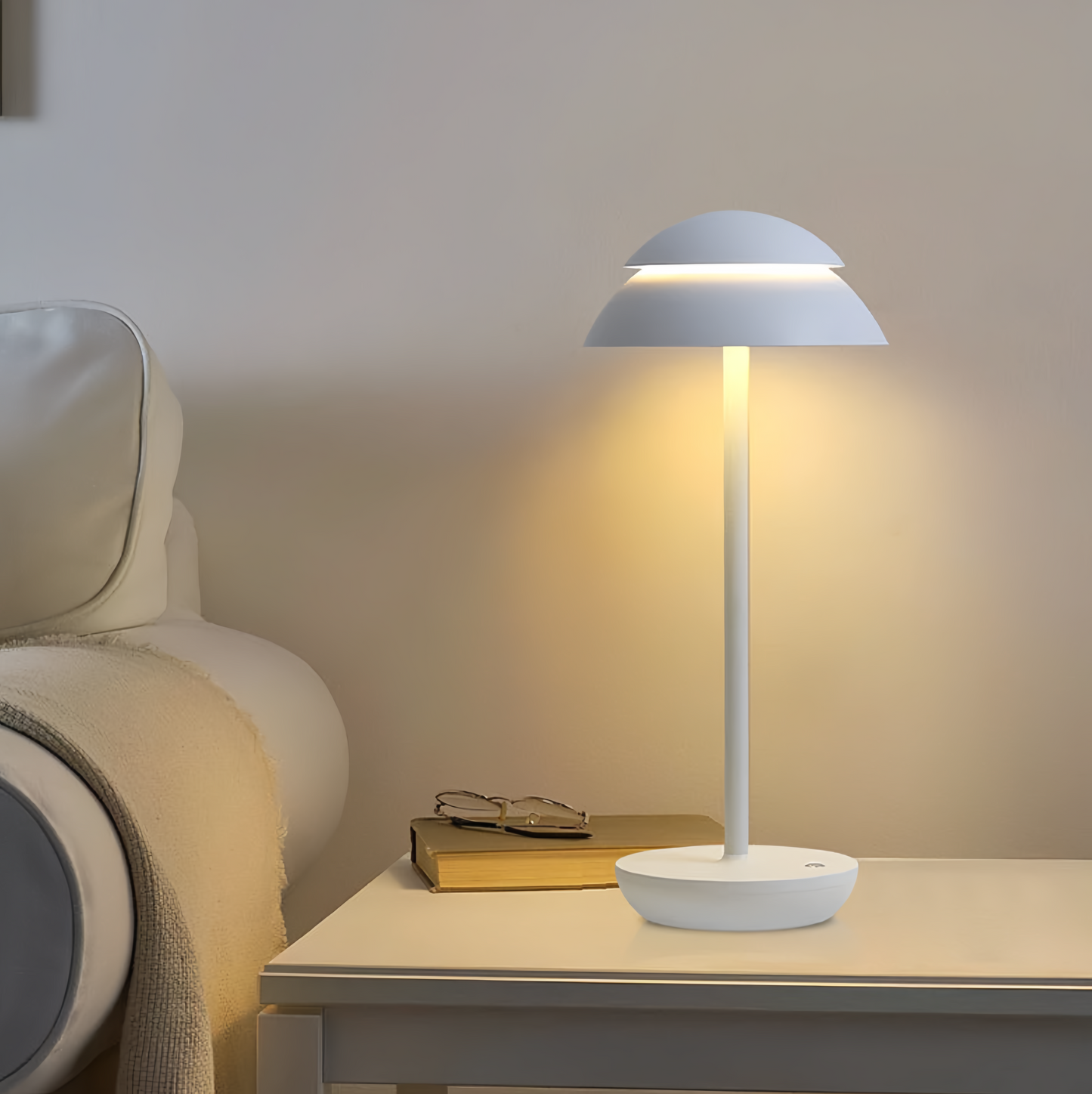 Rechargeable Wireless Table Lamp – Nordic Minimalist Design – USB Charging Port – Modern Home Lighting 4