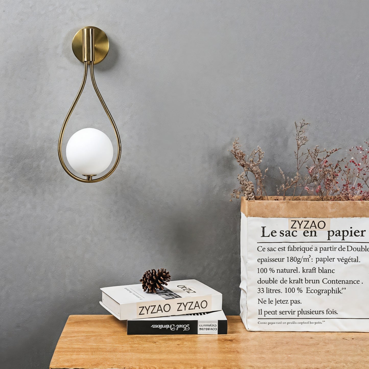 LED Wall Lamp - Minimalist Wall Sconce for Cozy Indoor Lighting - Space-Saving Wall Lights for Bedrooms and Hallways 9