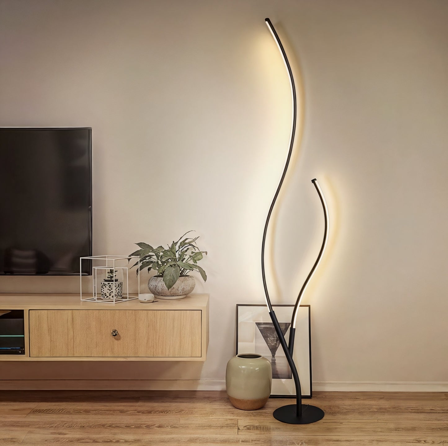 Twig-Style Floor Lamp – Modern Ambient Lighting – Decorative Standing Lamp – Floor Lamps for Living Room 5