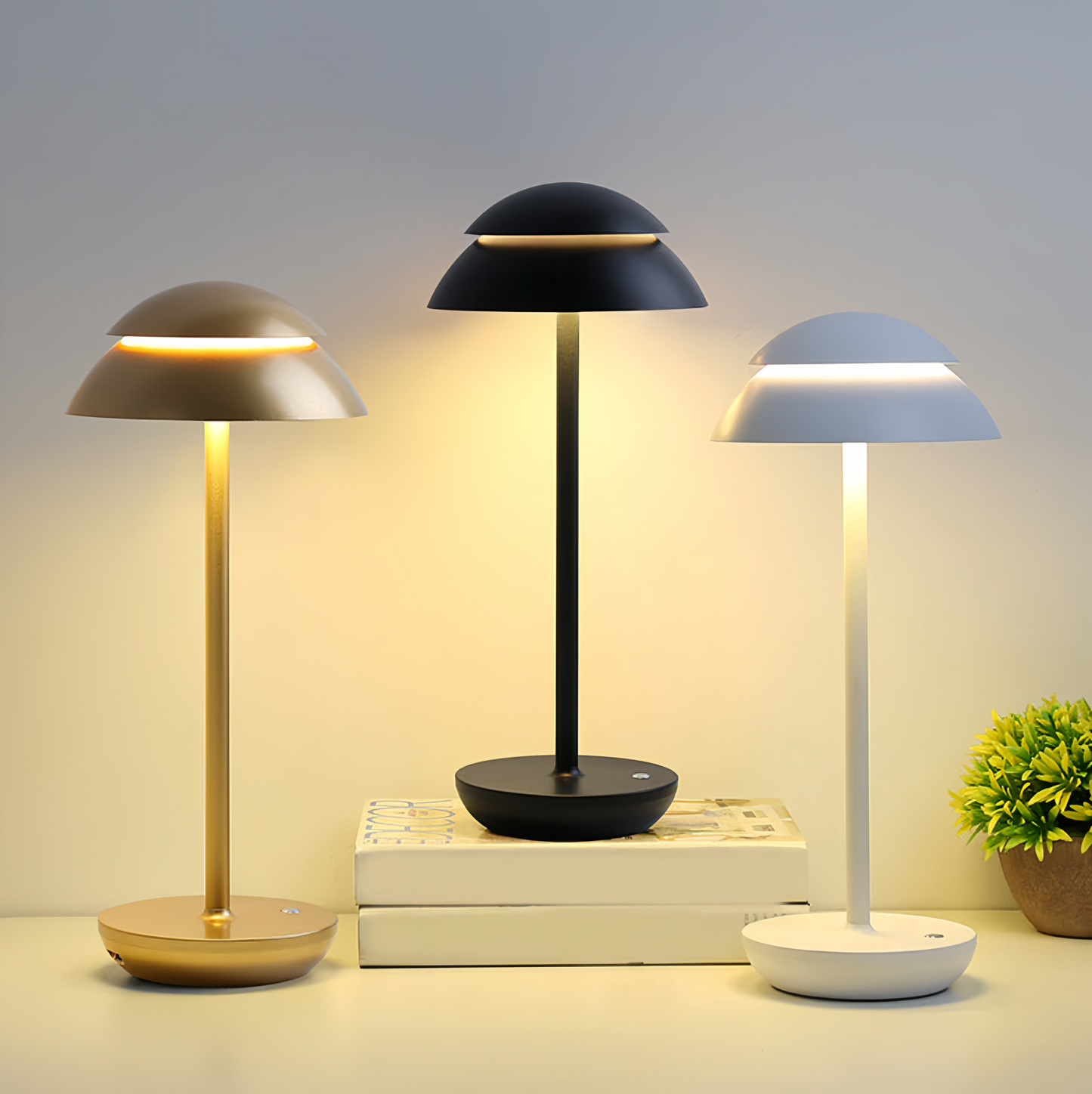 Rechargeable Wireless Table Lamp – Nordic Minimalist Design – USB Charging Port – Modern Home Lighting 2