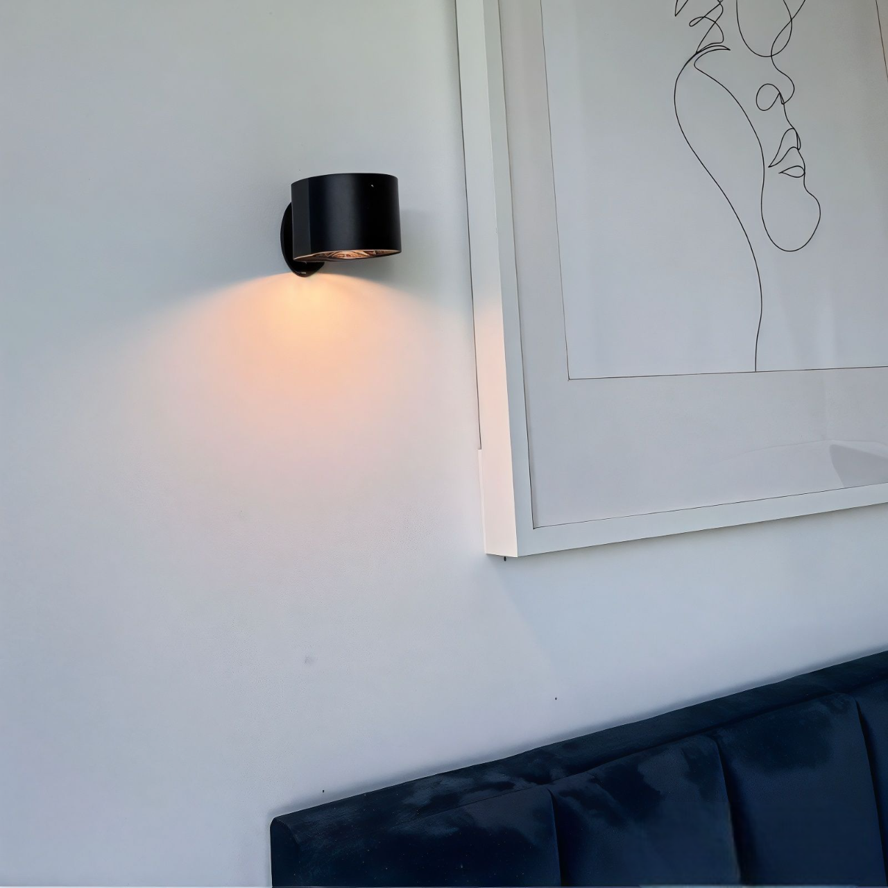 Rechargeable LED Wall Lamp – Wireless Dimmable Wall Light Sconce for Indoor Use – Modern Design for Home Decor 4