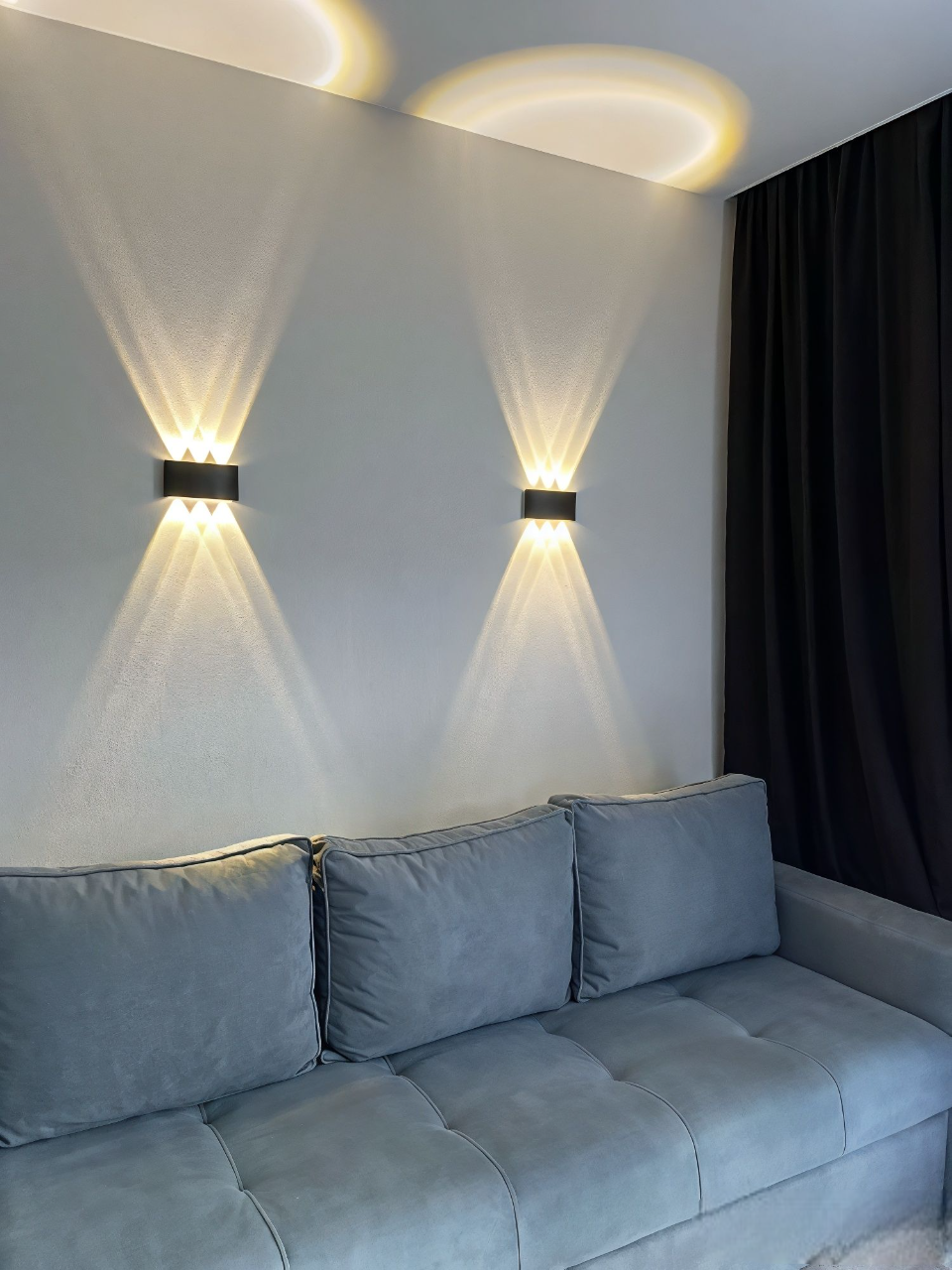 Modern LED Wall Sconce – Indoor and Outdoor Wall Lamp – Minimalist Design – Elegant Home Lighting 4