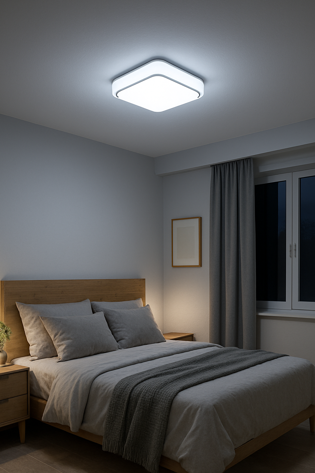 Simple Square Ceiling Lamp