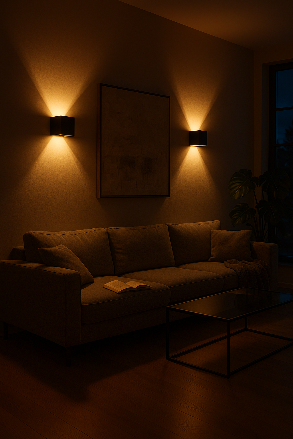 Wall Cube Lamp