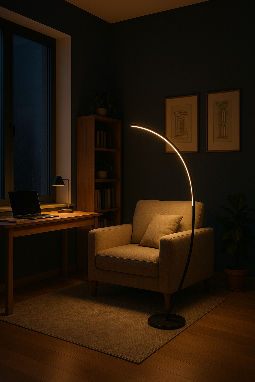 Nordic Arc Corner Light