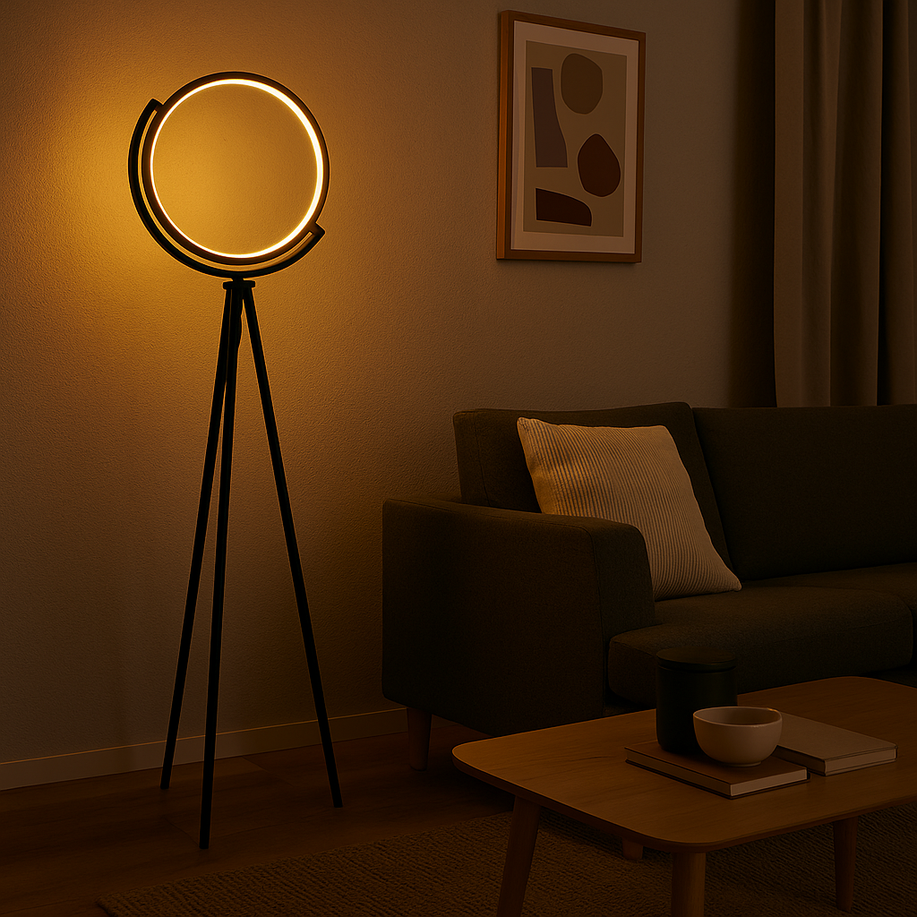 Supplementary Aluminum Floor Lamp