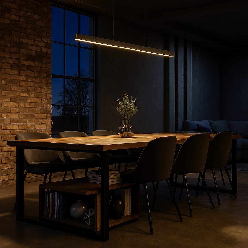 Stylish Nordic Strip Chandelier