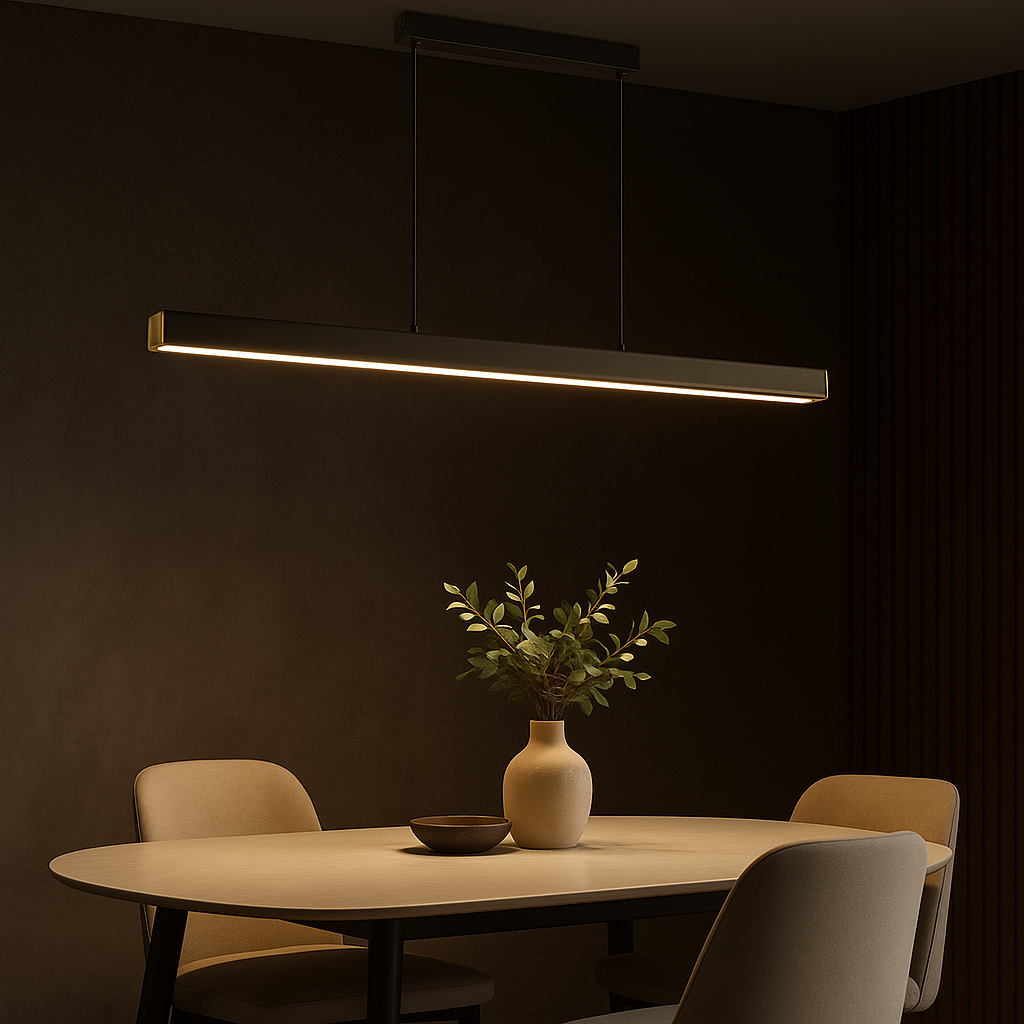 Stylish Nordic Strip Chandelier