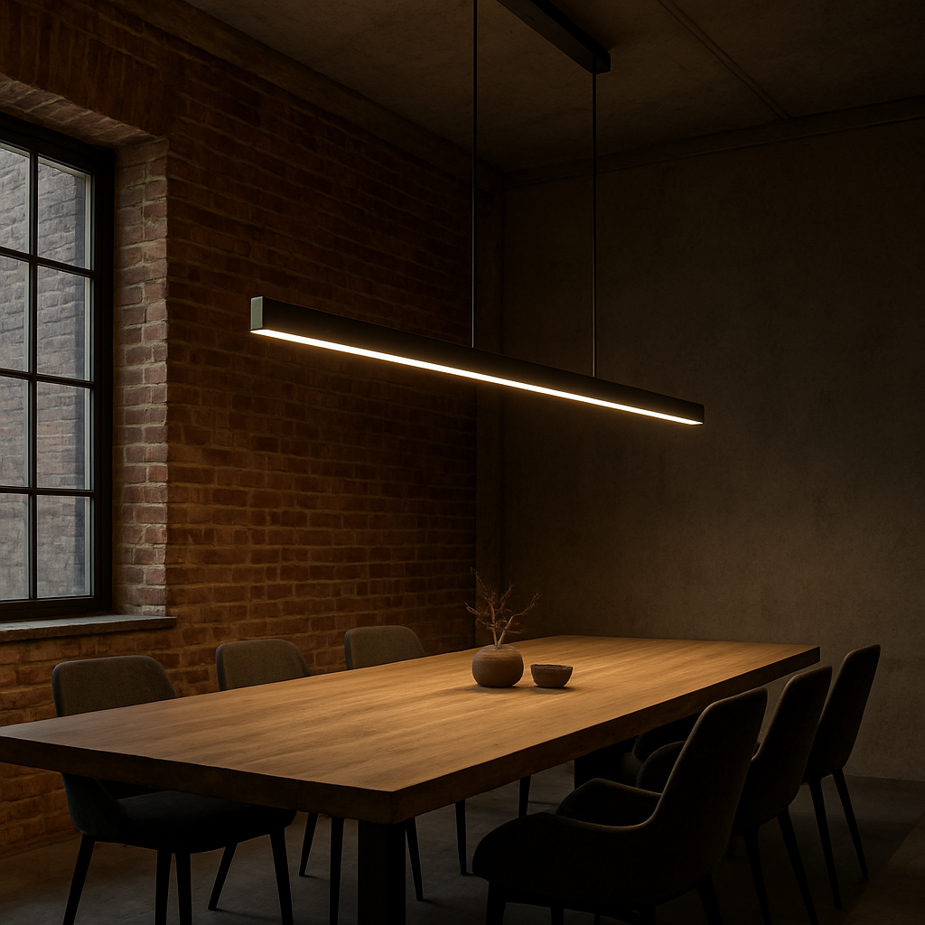Stylish Nordic Strip Chandelier