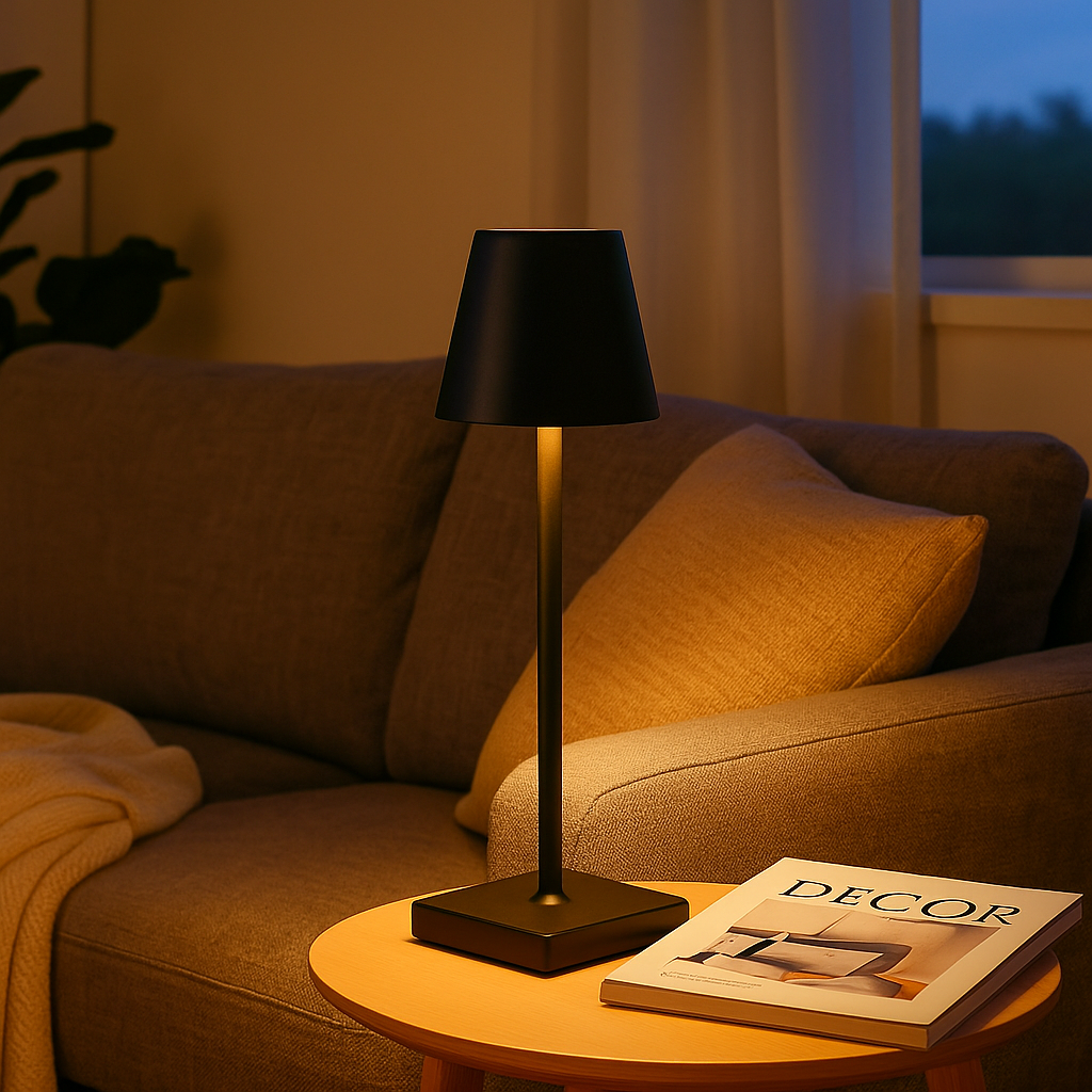 Wireless Touch Hotel Lamp