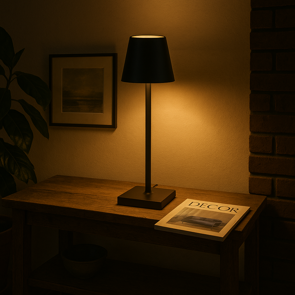 Wireless Touch Hotel Lamp