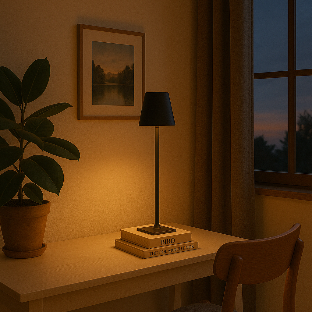 Wireless Touch Hotel Lamp
