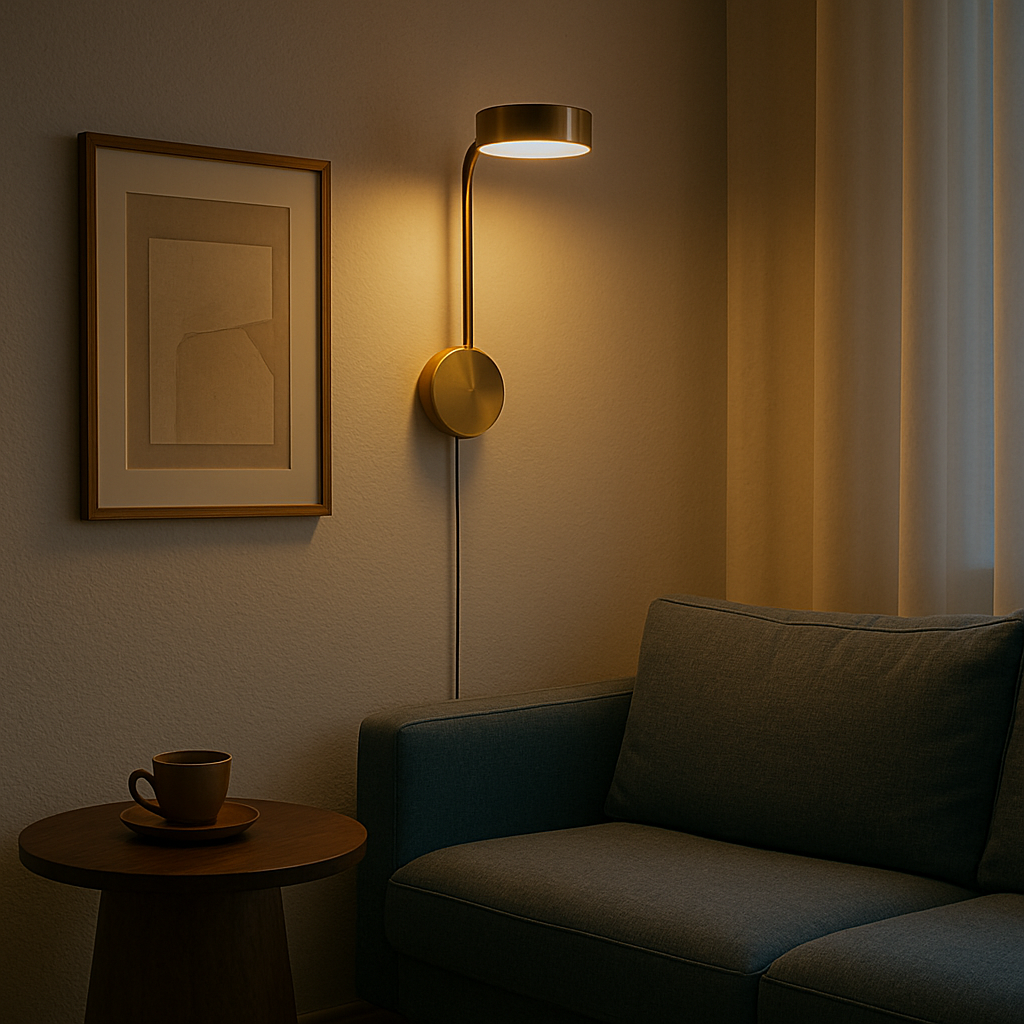 Bedside Wall Rotary Lamp