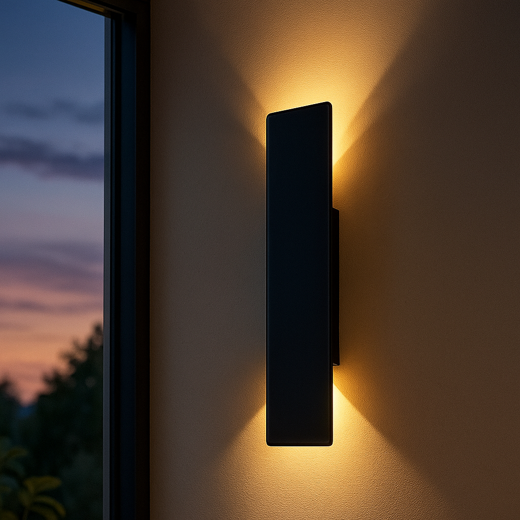 Sleek LED Waterproof Wall Lamp