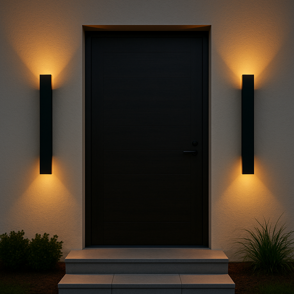 Sleek LED Waterproof Wall Lamp