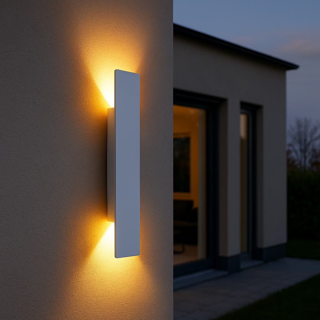 Sleek LED Waterproof Wall Lamp