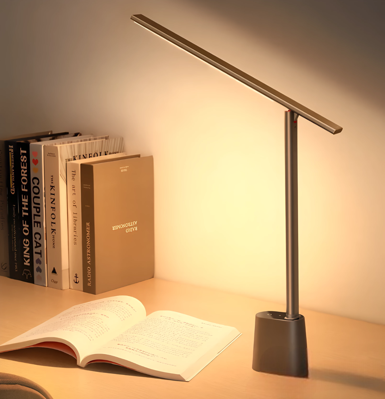 LED Desk Lamp – Adjustable Head Table Lamp – Energy-Efficient Modern Lighting – Contemporary Indoor Lighting 1