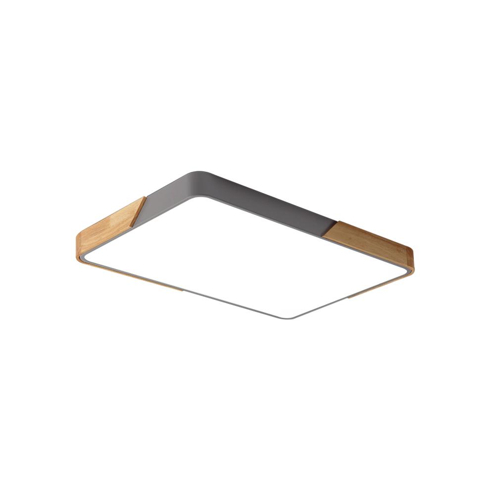 Rectangle LED Flush Mount Ceiling Light – Dimmable 5-CCT Design – Modern Farmhouse Ceiling Light Fixture – Indoor Lighting 4