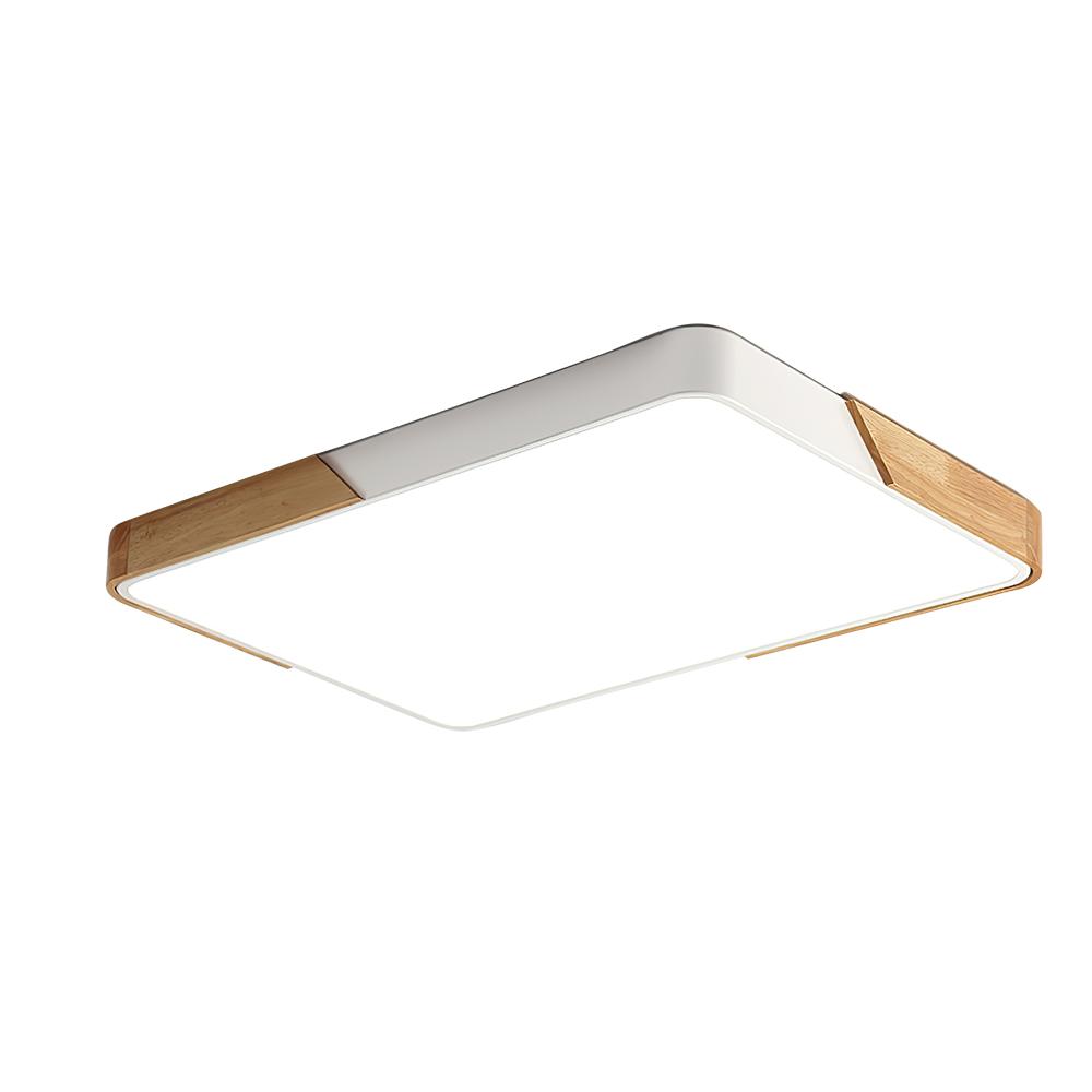 Rectangle LED Flush Mount Ceiling Light – Dimmable 5-CCT Design – Modern Farmhouse Ceiling Light Fixture – Indoor Lighting 6