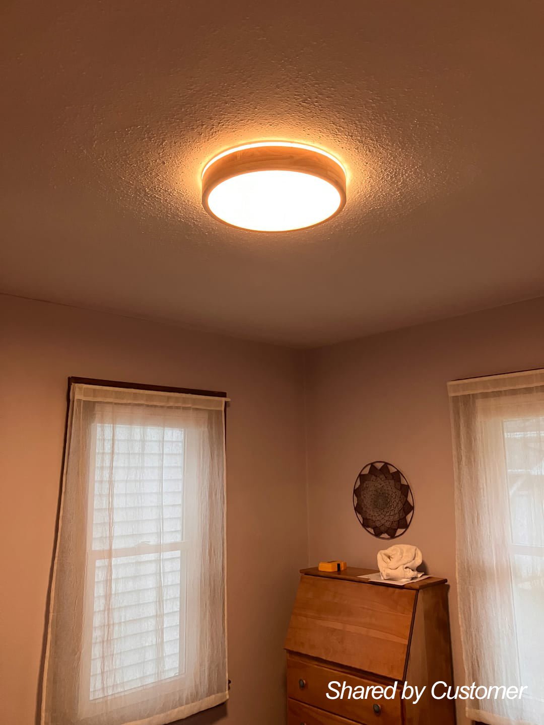 Round LED Flush Mount Ceiling Light 5