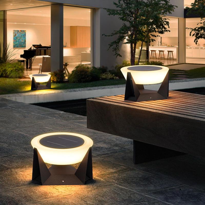 Solar Powered Outdoor Lamp with Adjustable Height – Waterproof Garden Light for Pathways and Patios – Motion Detection Solar Lights 1