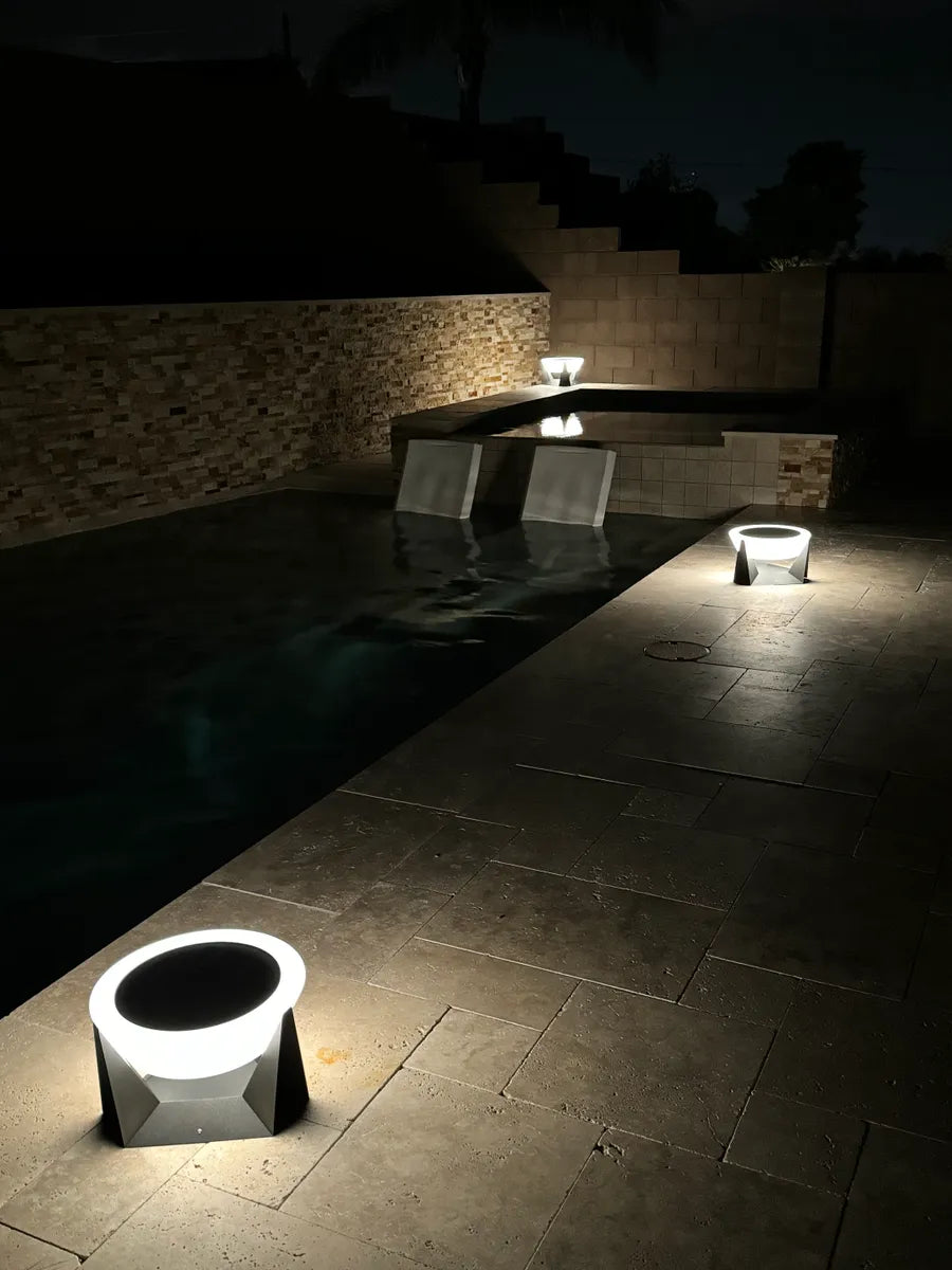 Solar Powered Outdoor Lamp with Adjustable Height – Waterproof Garden Light for Pathways and Patios – Motion Detection Solar Lights 7