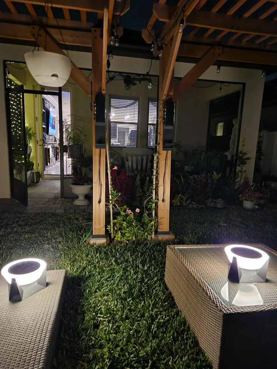 Solar Powered Outdoor Lamp with Adjustable Height – Waterproof Garden Light for Pathways and Patios – Motion Detection Solar Lights 9