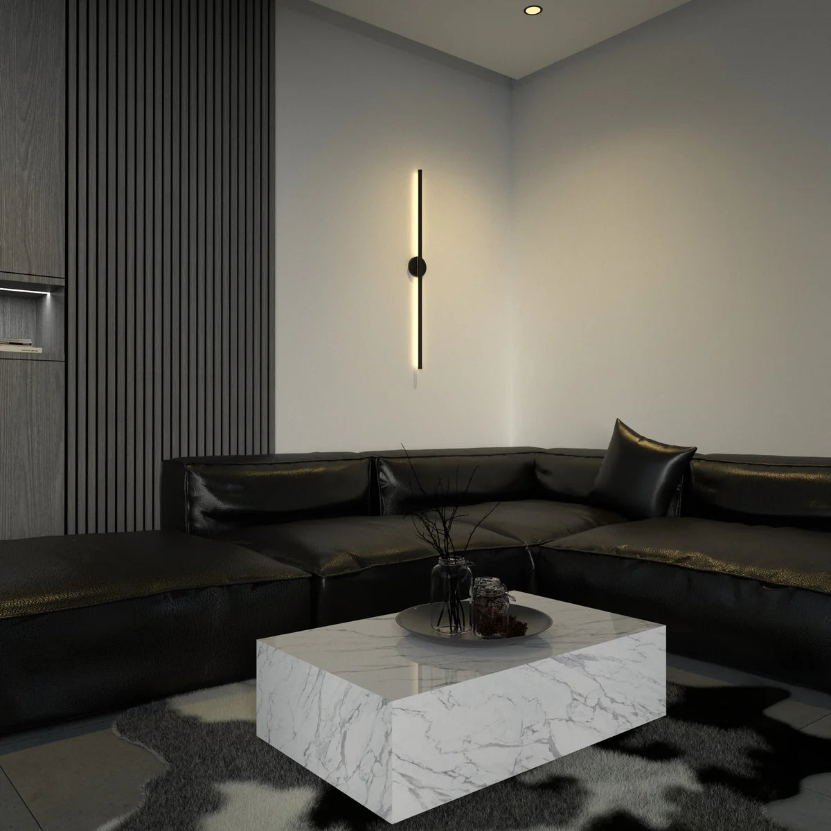 Modern Minimalist Round Wall Sconce – Elegant Wall Lamp – Versatile Indoor Lighting – Wall Sconce Lighting 4