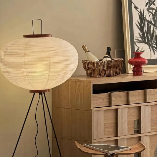 Akari Rice Paper Floor Lamp