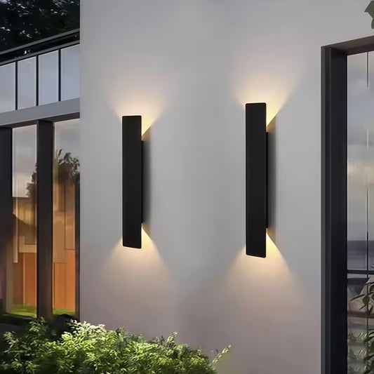 LED Waterproof Outdoor Wall Light – Modern Up and Down Lantern for Exterior Use – Weather-Resistant Design 1