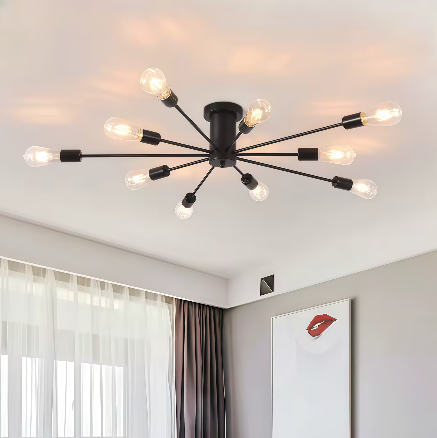 Modern Flush Mount Ceiling Light