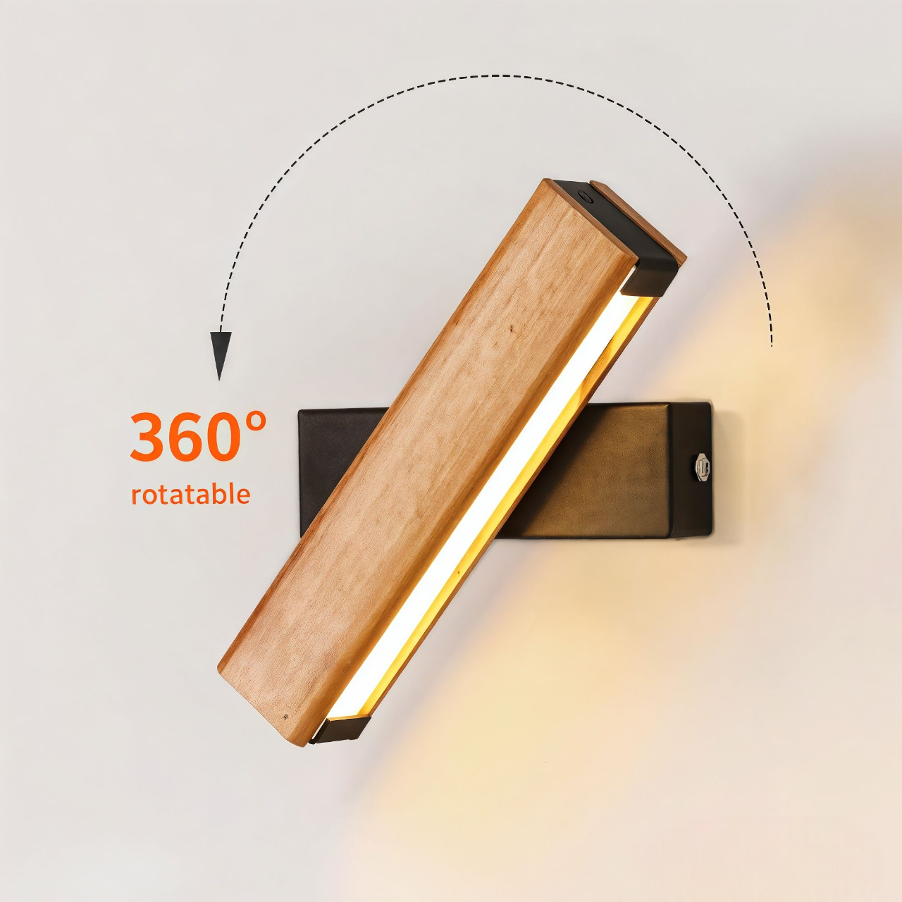 Rotatable LED Wall Light