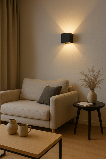 Wall Cube Lamp