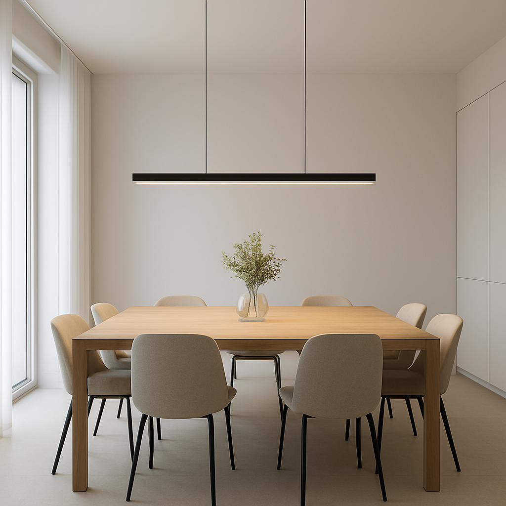 Stylish Nordic Strip Chandelier
