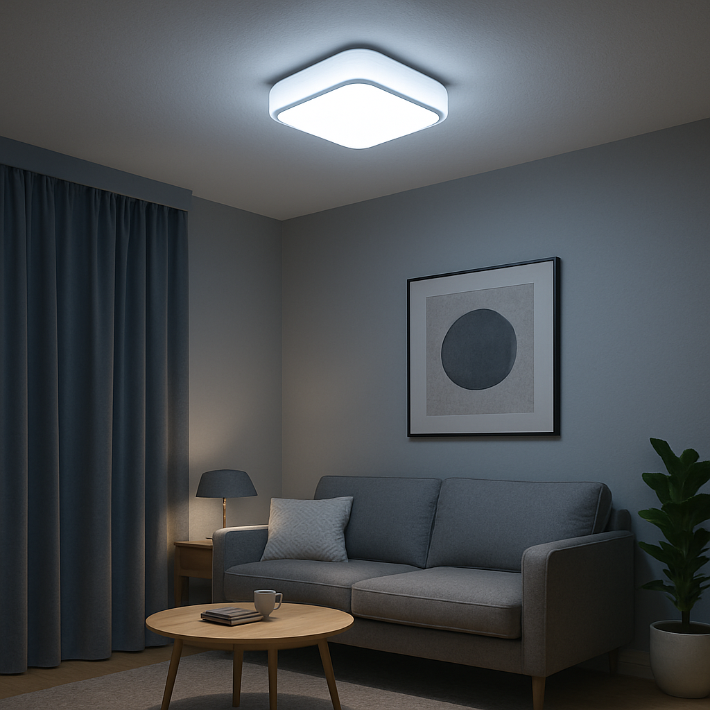 Simple Square Ceiling Lamp