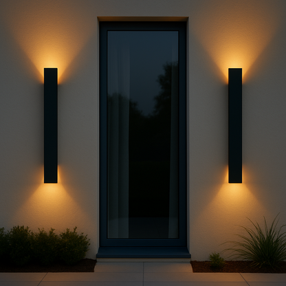 Sleek LED Waterproof Wall Lamp