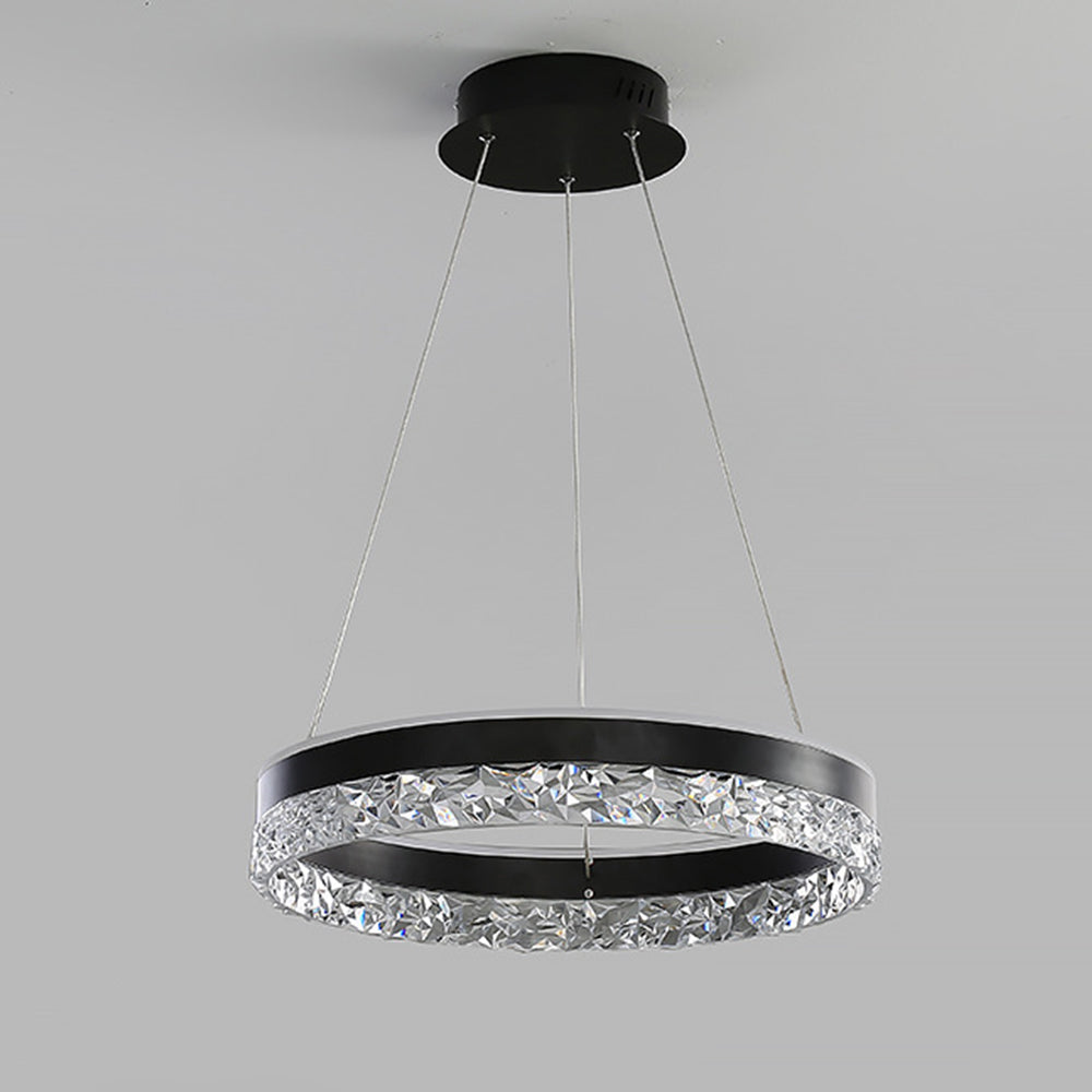 Circular LED Pendant Light – Energy Efficient Design – Modern Aesthetic – Indoor Ceiling Lighting 1
