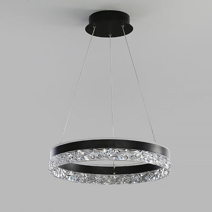 Circular LED Pendant Light – Energy Efficient Design – Modern Aesthetic – Indoor Ceiling Lighting 1