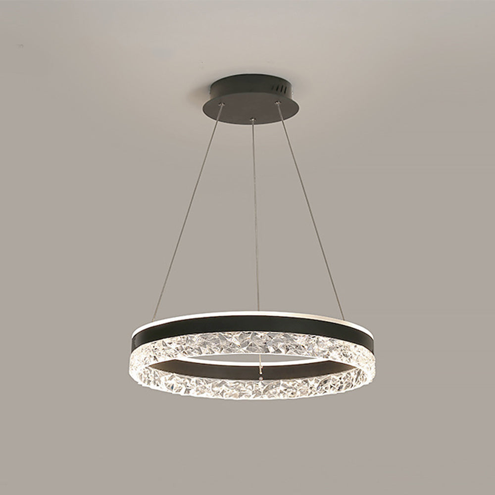 Circular LED Pendant Light – Energy Efficient Design – Modern Aesthetic – Indoor Ceiling Lighting 2