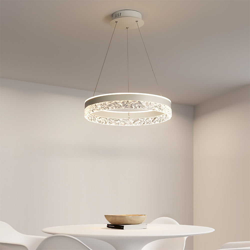 Circular LED Pendant Light – Energy Efficient Design – Modern Aesthetic – Indoor Ceiling Lighting 4