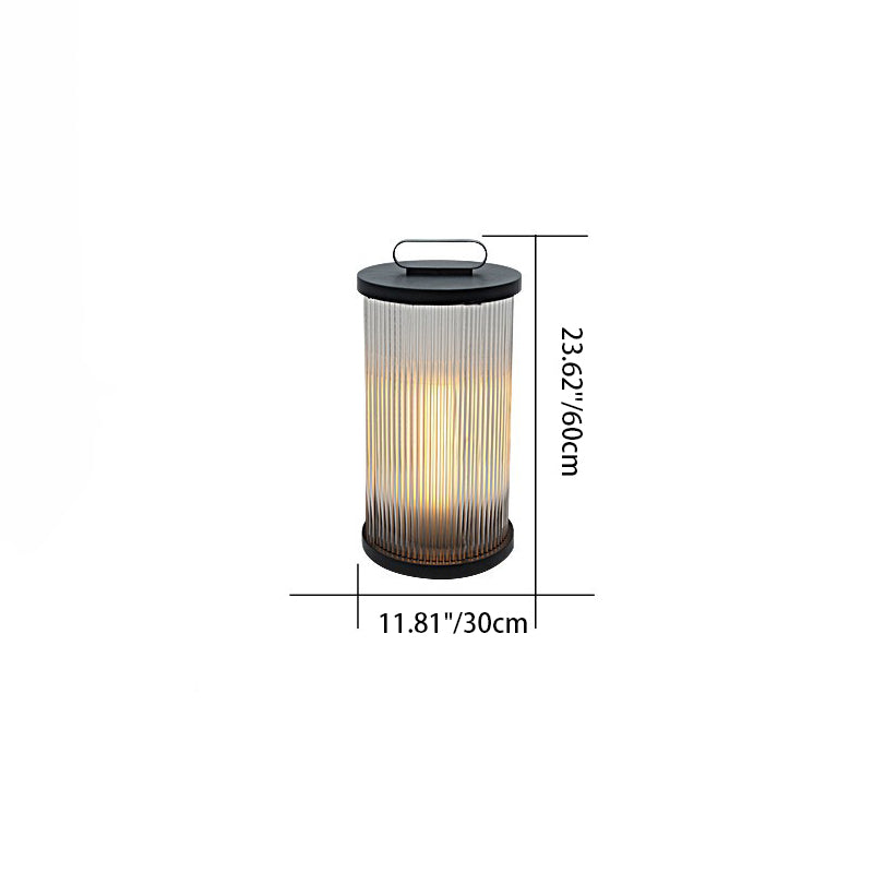 Cylinder Glass Outdoor Light – Modern Patio Landscape Lighting – Stainless Steel Design – Outdoor Lighting Solutions 6