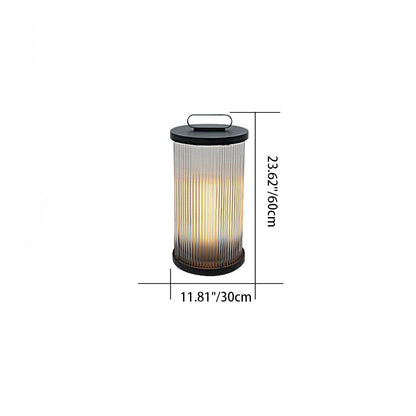Cylinder Glass Outdoor Light – Modern Patio Landscape Lighting – Stainless Steel Design – Outdoor Lighting Solutions 6