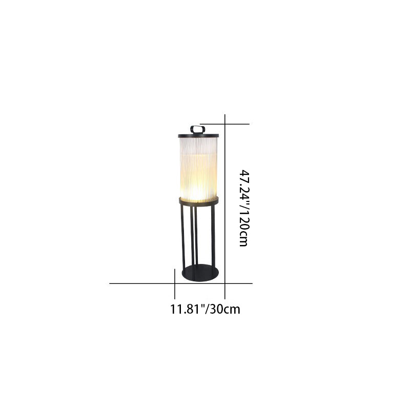 Cylinder Glass Outdoor Light – Modern Patio Landscape Lighting – Stainless Steel Design – Outdoor Lighting Solutions 7