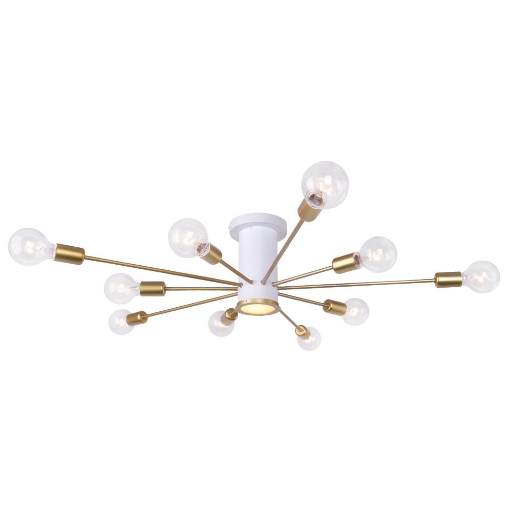Flush Mount Ceiling Light – Energy-Efficient LED Fixture – Modern Sputnik Design – Indoor Lighting 5