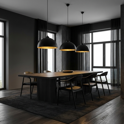 Black Pendant Light