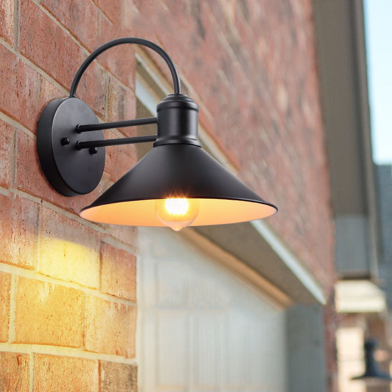 Industrial Wall Sconce – Outdoor Waterproof Lamp – Vintage Iron Design – Outdoor Wall Lights 1