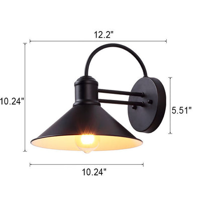 Industrial Wall Sconce – Outdoor Waterproof Lamp – Vintage Iron Design – Outdoor Wall Lights 8